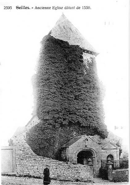 SEILLES: ancienne église de 1550.