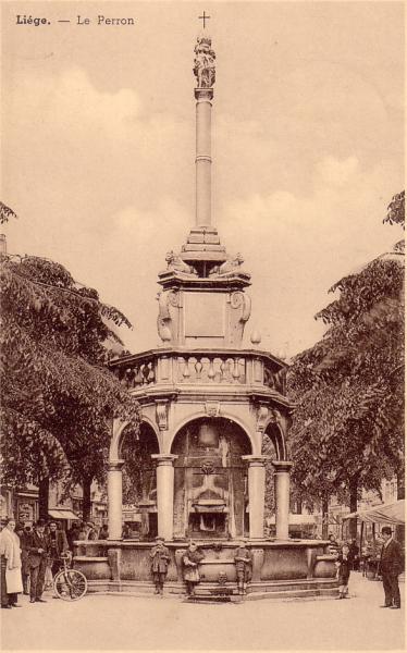 LIEGE: le Perron.