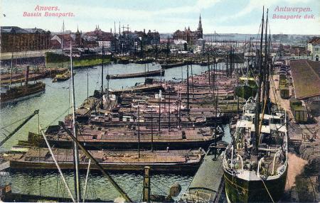 ANVERS le bassin BONAPARTE.
