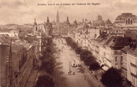 ANVERS l'avenue de KEYSER