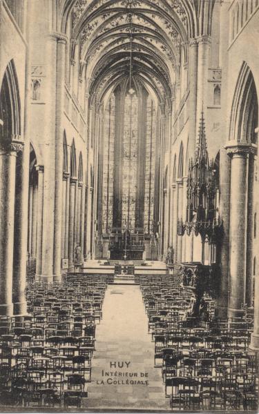 HUY: intérieur de la collégiale