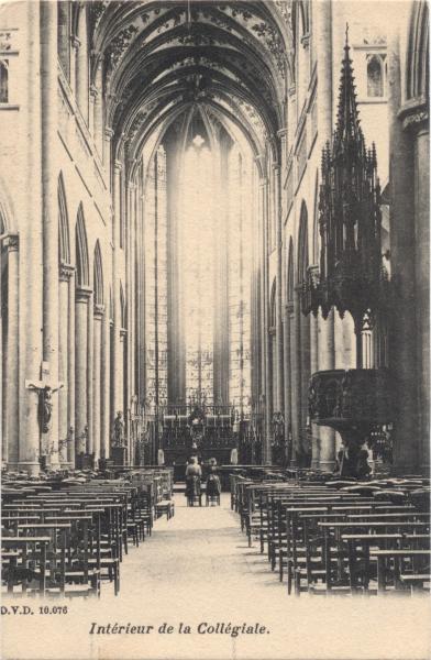 HUY: intérieur de la collégiale