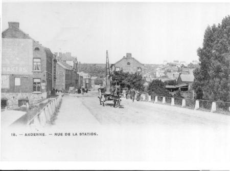 ANDENNE; rue de la station