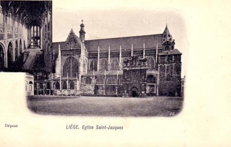 LIEGE: l'église saint Jacques.