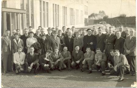 Les ouvriers de la Brasserie DELFORGE en 1960 ( M TOUSSAINT)